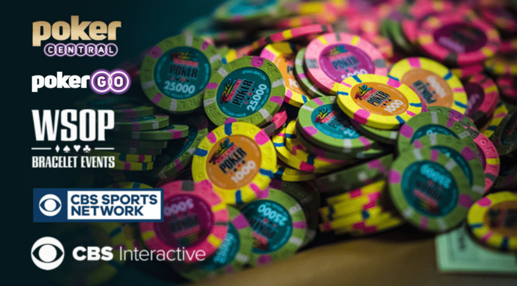 Poker Central and CBS Announce Streaming Partnership for WSOP