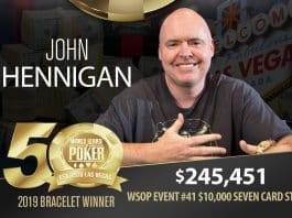 WSOP: Hennigan, Cheong, Bojang, Lupo All Earn Bracelets