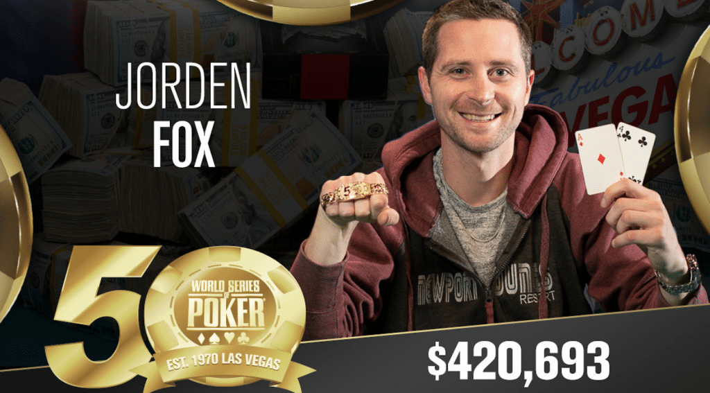 Jorden Fox Earns All the Family Bragging Rights with First Bracelet