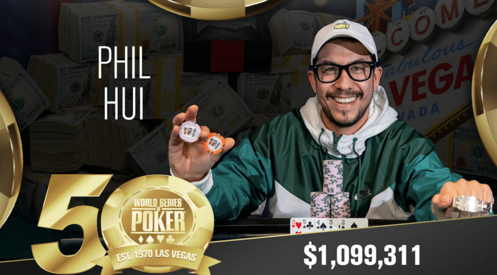 Dream Come True: Phil Hui Wins WSOP $50K Poker Players Championship