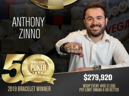 WSOP: Anthony Zinno, Phil Hui Each Win Second Career Bracelet