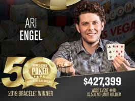 Even After Bracelet Win, Ari Engel Working to Get Confidence Back