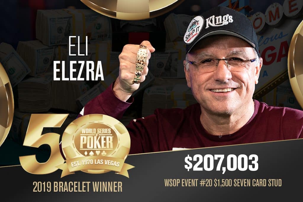 WSOP: Eli Elezra Goes &#8216;Old School&#8217; to Win Fourth Gold Bracelet