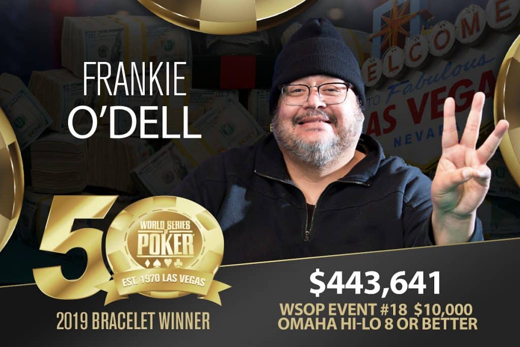 WSOP: Frankie O&#8217;Dell Snags $10K Omaha Hi-Lo Championship