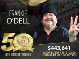 WSOP: Frankie O&#8217;Dell Snags $10K Omaha Hi-Lo Championship