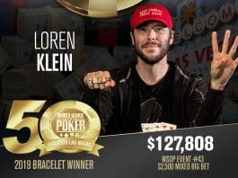 WSOP: Loren Klein Secures Record-Tying Fourth Bracelet