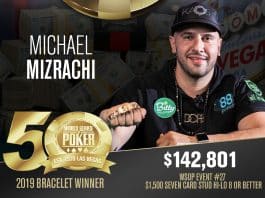 WSOP: Michael Mizrachi Ships Fifth Career Bracelet