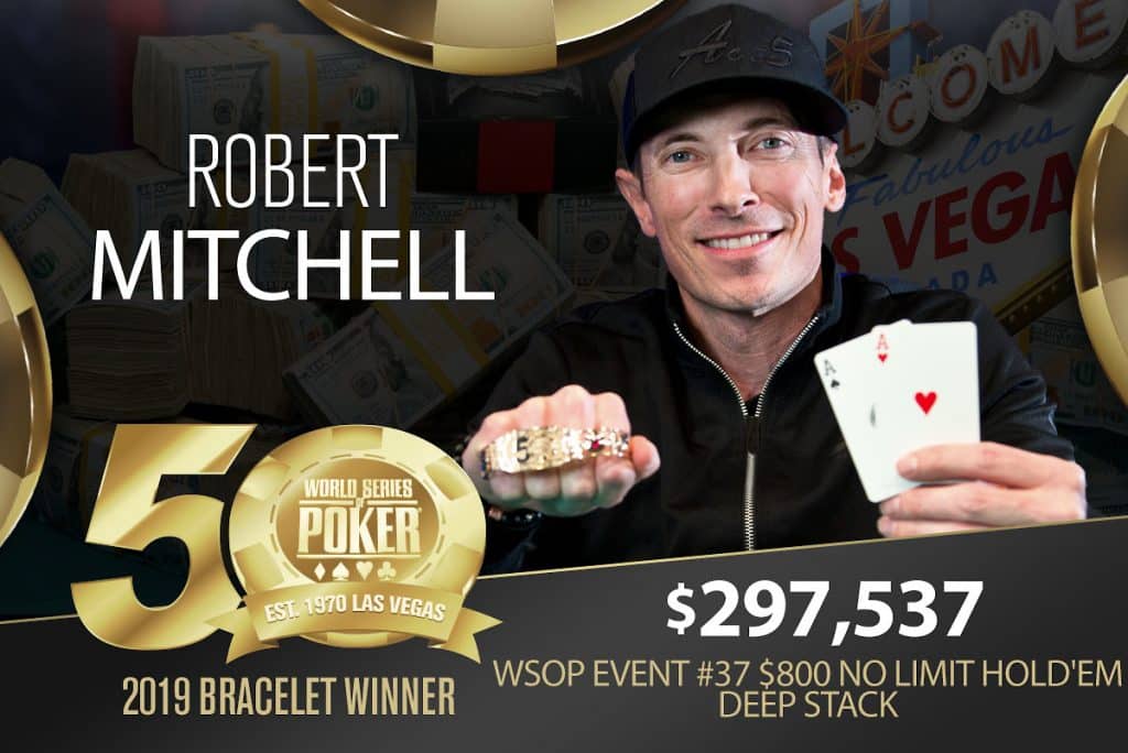 WSOP: Mitchell Wins Deepstack, Negreanu Leads $10K Stud Final Table