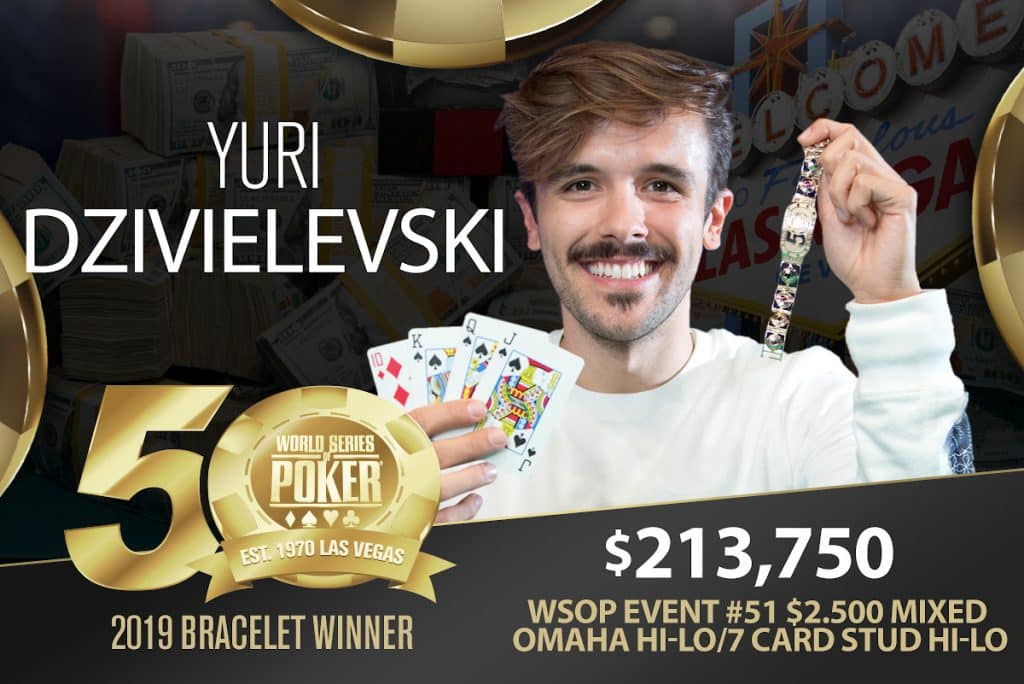 WSOP: Former PocketFives #1 Yuri Dzivielevski Wins First Bracelet