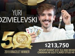 WSOP: Former PocketFives #1 Yuri Dzivielevski Wins First Bracelet