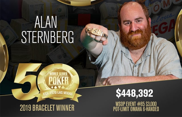 WSOP: Alan Sternberg, Abhinav Iyer Grab WSOP Gold