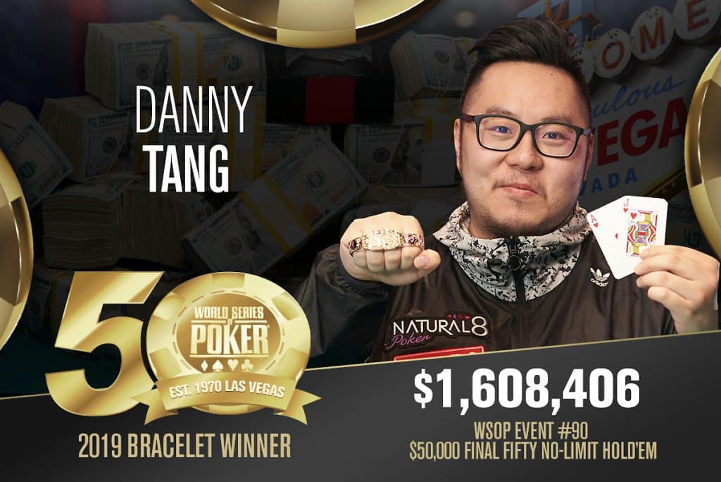 WSOP: Danny Tang Wins Final Fifty, Dan Zack Retakes POY Lead