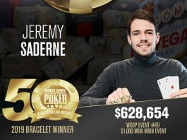 WSOP: Jeremy Saderne Takes Down Mini Main Event