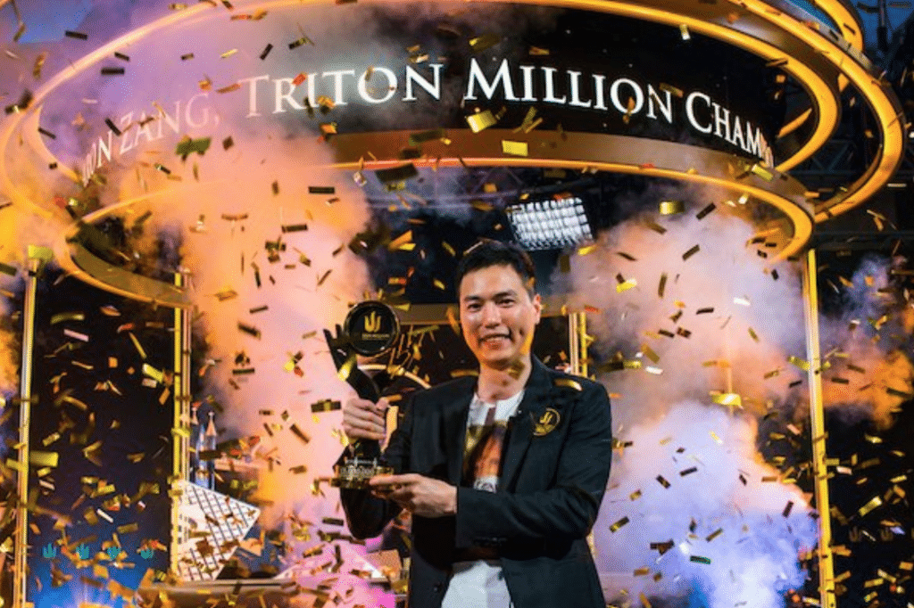 Aaron Zang Wins Poker&#8217;s Richest Tournament, the Triton Million