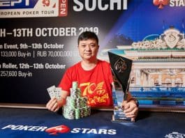 Yi Ye Wins 2019 PokerStars EPT Open Sochi Main Event For $301K