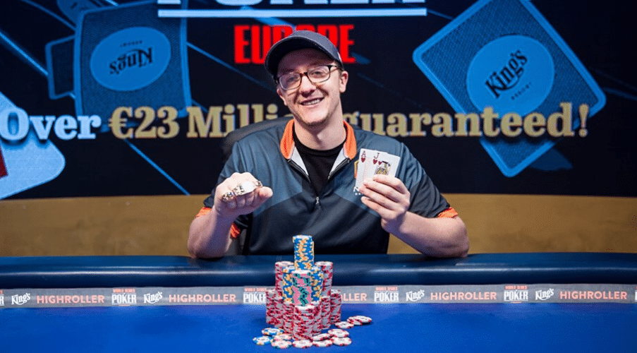 Kahle Burns Wins Second Gold Bracelet at 2019 WSOP Europe