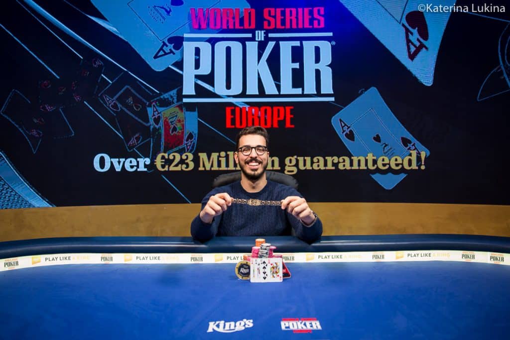 Tomas Ribeiro Wins First Bracelet in WSOP Europe €2,200 PLO Event