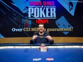 Tomas Ribeiro Wins First Bracelet in WSOP Europe €2,200 PLO Event