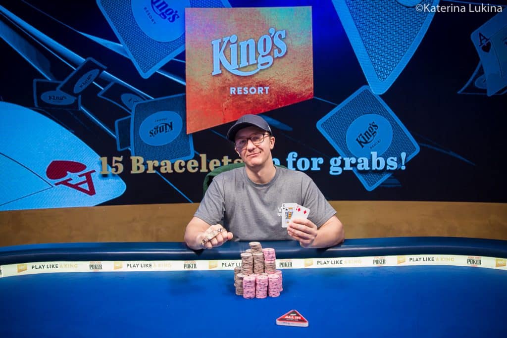 Kahle Burns Wins WSOP Europe €25,500 Platinum High Roller