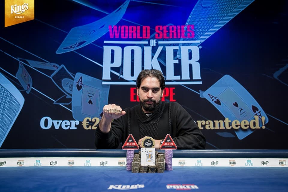 Alexandros Kolonias Takes Down WSOP Europe Main Event