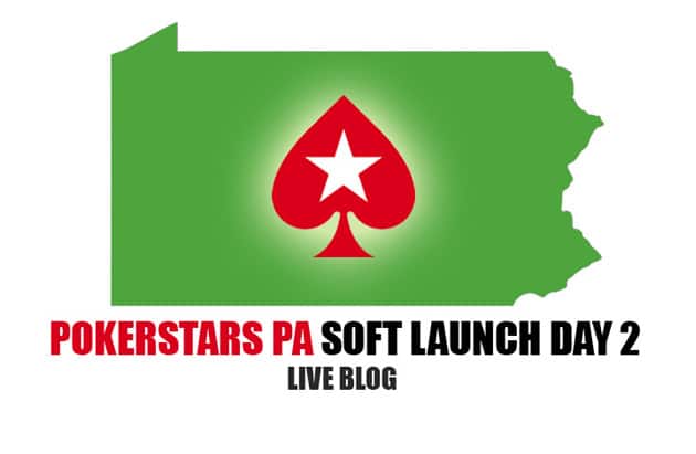 PokerStars PA Soft Launch Day 2 Live Blog: PA Online Poker Pushes On