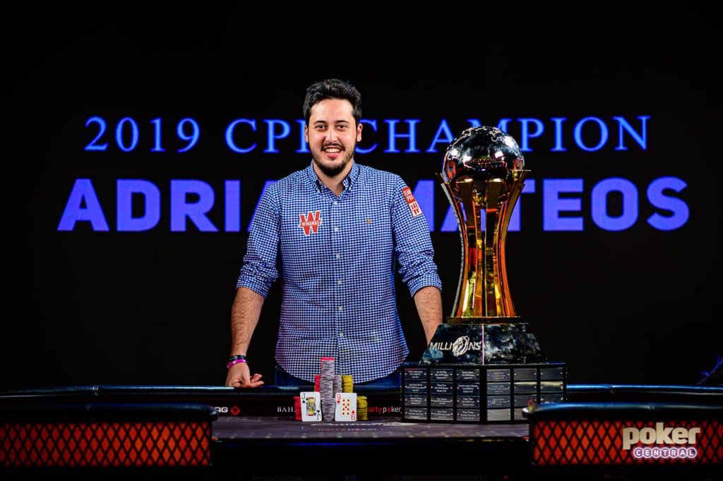 Adrian Mateos Wins partypoker MILLIONS World Bahamas Main Event