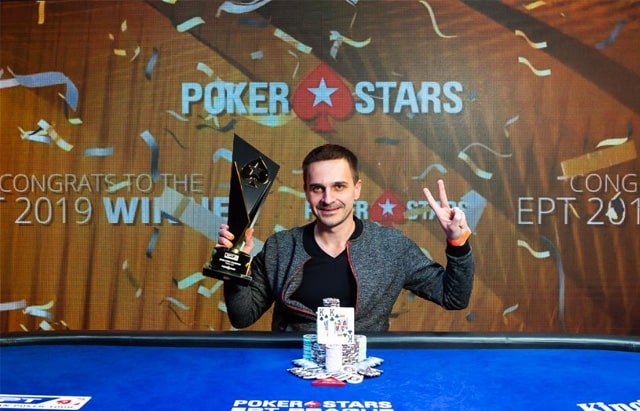 Mikalai Pobal Wins EPT Prague Main Event For Historic Second Title