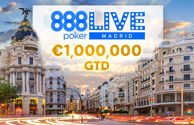 888poker LIVE Brings €800K GTD Main Event To Madrid For First Time