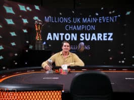 Sweden&#8217;s Anton Suarez Wins partypoker MILLIONS UK for $1M Score