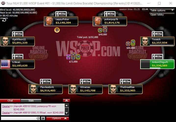 WSOP.com Hosting 14 Bracelet Events, 2020 WSOP Now Largest Ever