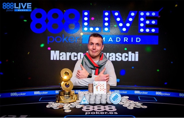 Marco Biavaschi Wins 2020 888poker LIVE Madrid Main Event For €150K