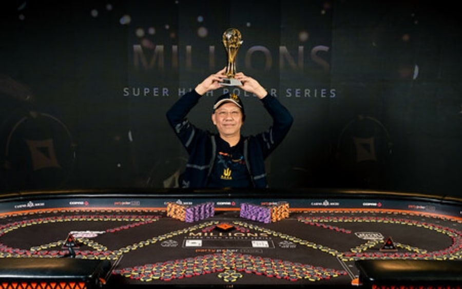 Paul Phua Wins partypoker MILLIONS Sochi $100K for $1.512M