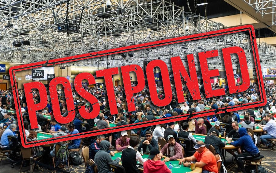 2020 WSOP Officially Postponed Due to Coronavirus Pandemic