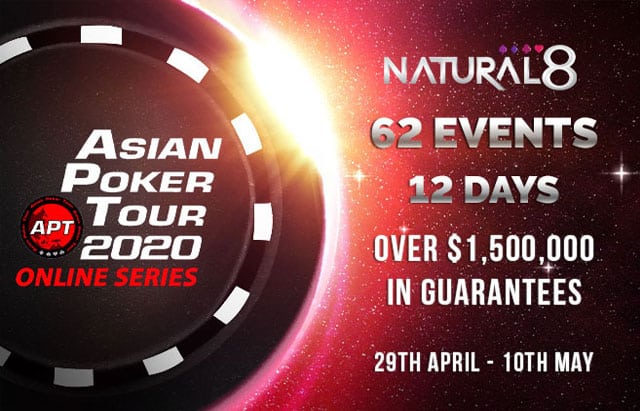 Asian Poker Tour Partners With Natural8 For First-Ever Online Series