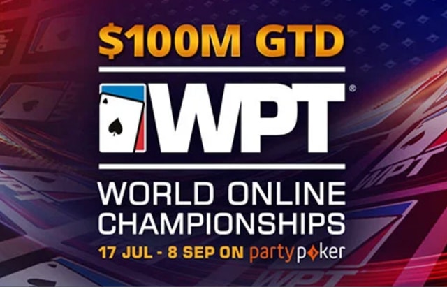 WPT, partypoker Announce $100M WPT World Online Championships