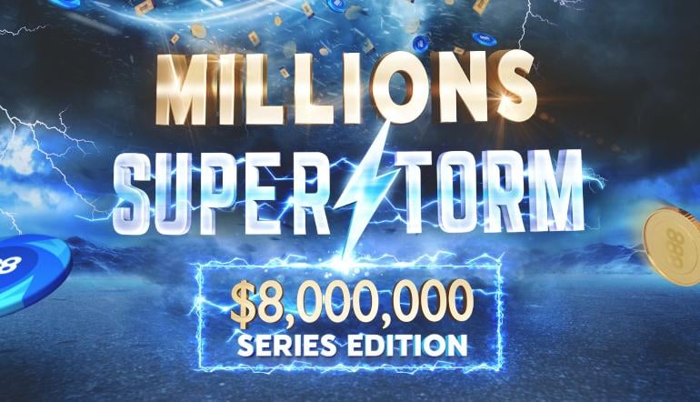 888poker&#8217;s Millions Superstorm Returns With $8M Guaranteed