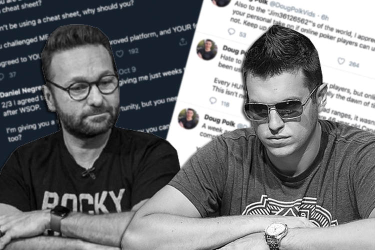 “Cheat Sheets” Debate Adds To The Animosity In Negreanu/Polk Feud