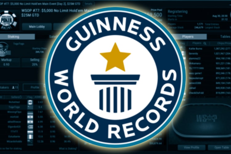 GGPoker, WSOP Establishes New Guinness World Record Title