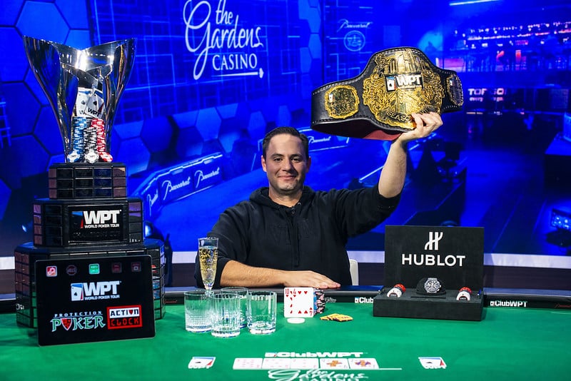 Markus Gonsalves Takes Down WPT Gardens Poker Championship