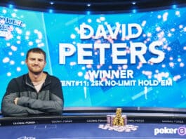 David Peters Takes Down U.S. Poker Open $25,000 for Title #3