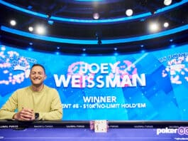 Joey Weissman Scores Huge Comeback to Win U.S. Poker Open Event #5