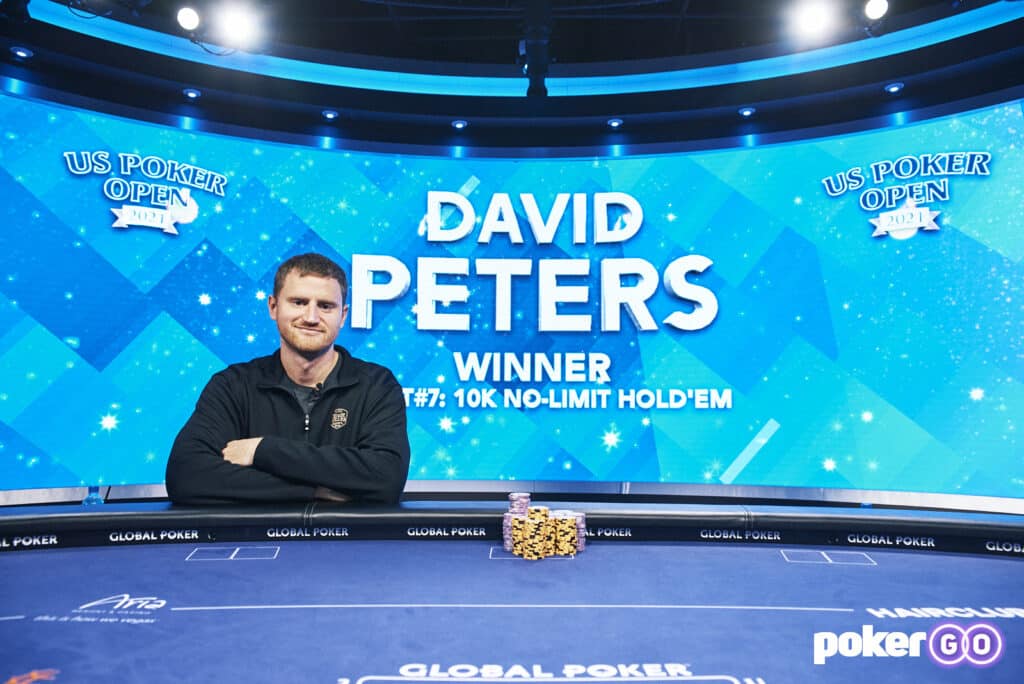 David Peters Ships Third Career U.S. Poker Open Win for $217,800