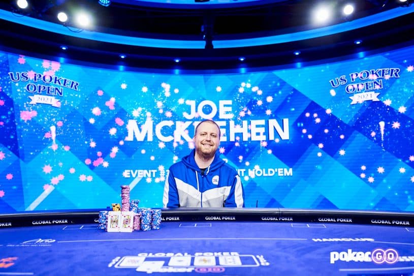 Joe McKeehen Beasts His Way to Victory in U.S. Poker Open Event #3