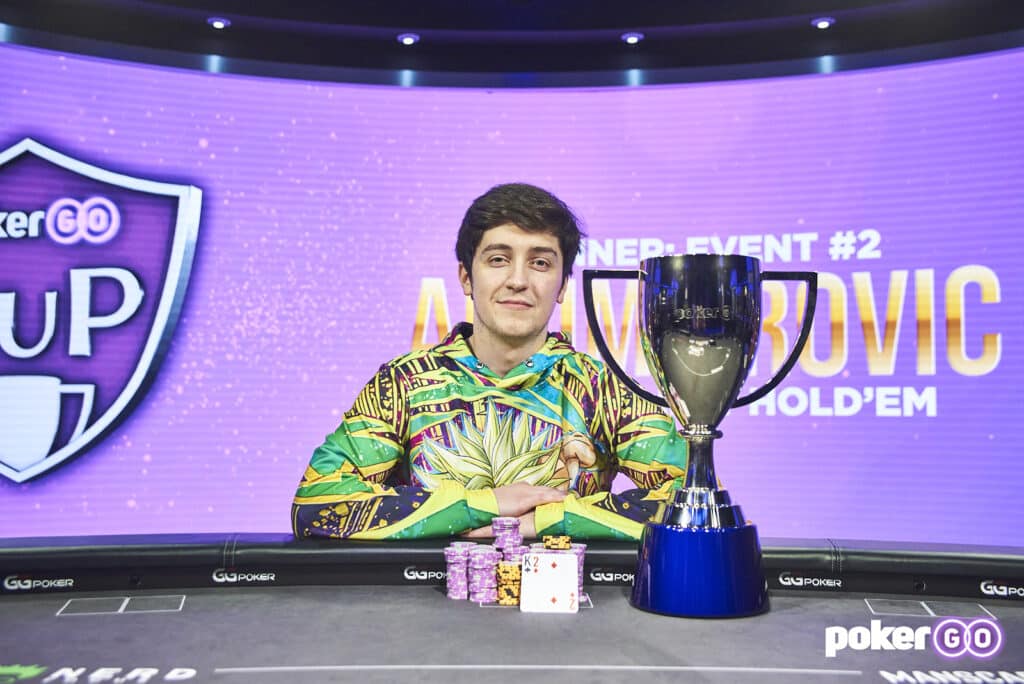 Ali Imsirovic Grabs Crown in Event #2 of PokerGO Cup