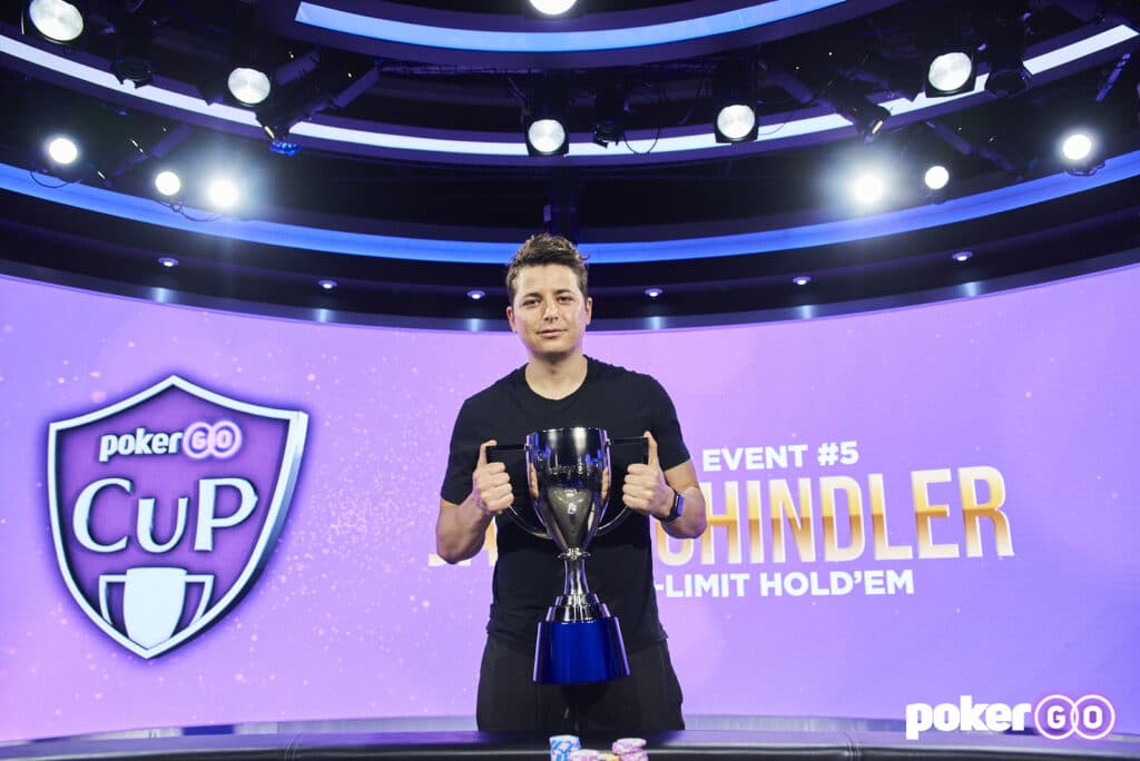 Jake Schindler Takes Down PokerGO Cup Event #5, Earns $324K