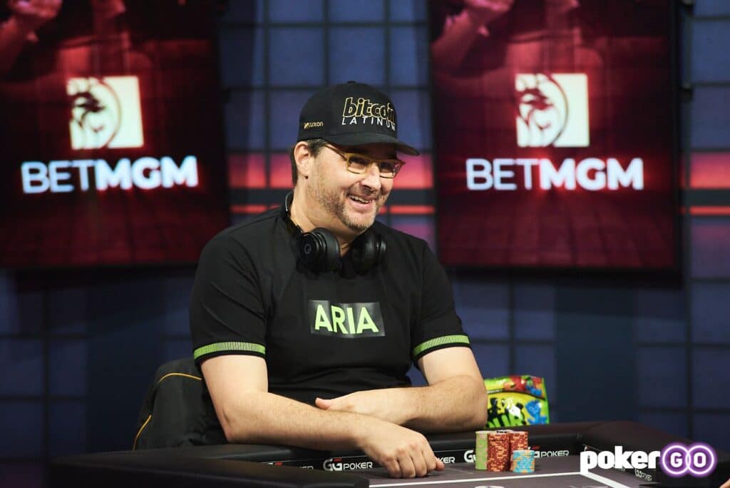 Phil Hellmuth Beats Nick Wright in Round 1 of High Stakes Duel III