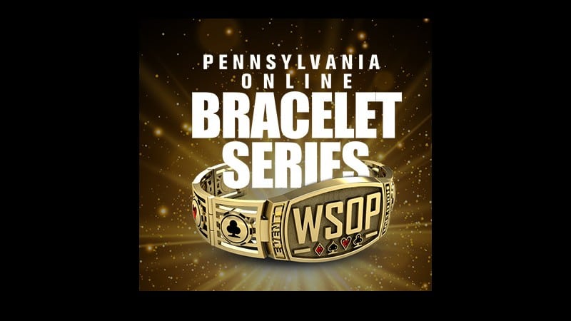 WSOP Adds Eight WSOP Online Bracelet Events for Pennsylvania