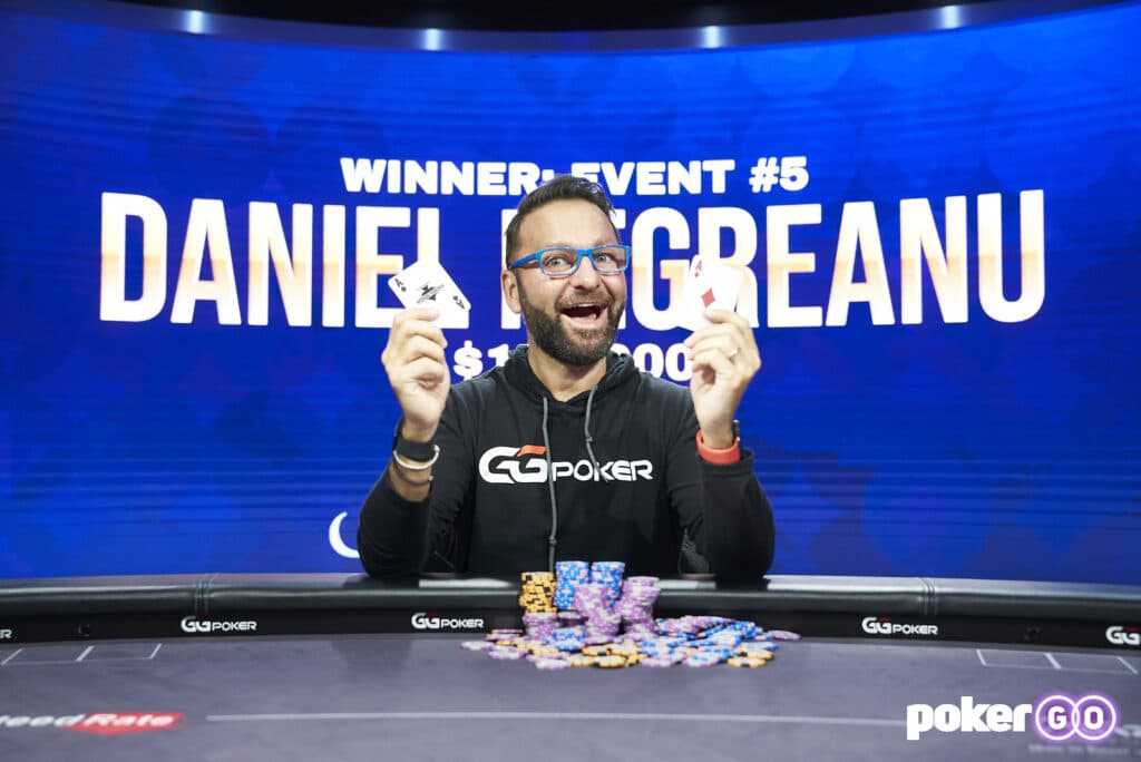 Daniel Negreanu Victorious in 2021 Poker Masters Event #5 for $178K