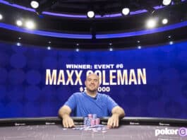 Maxx Coleman Takes 2021 Poker Masters Event #6 for $120K