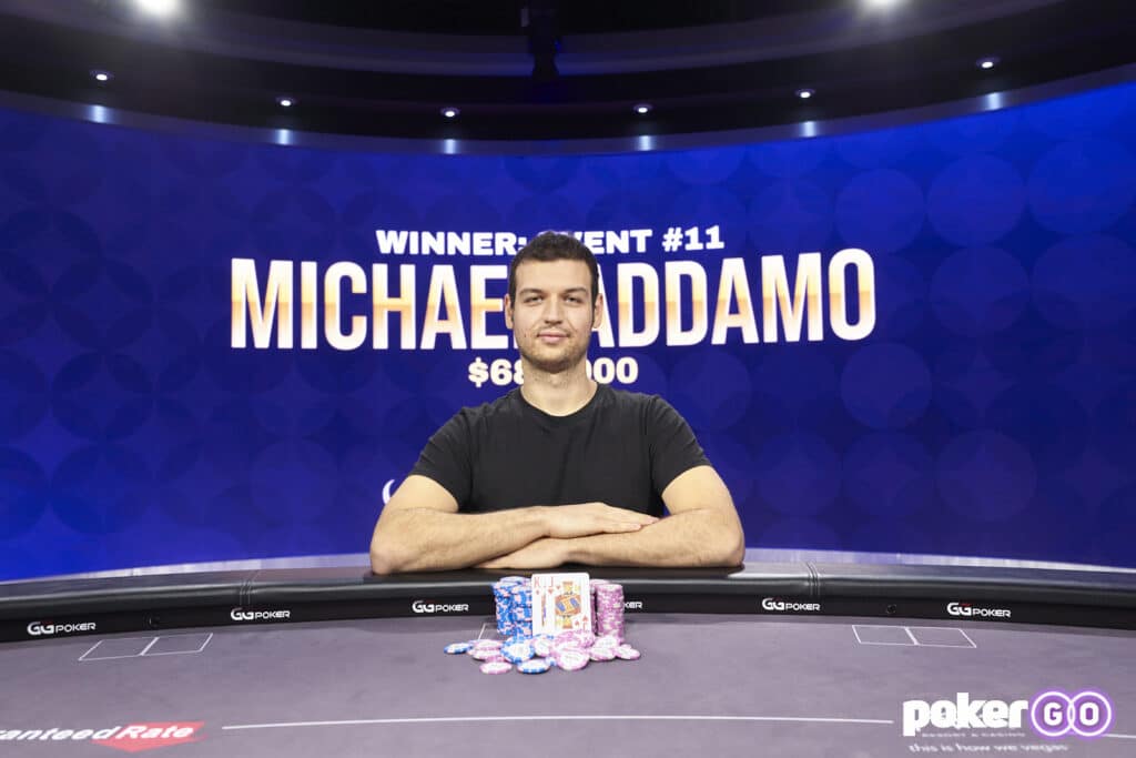 Michael Addamo Takes Down 2021 Poker Masters Event #11 for $680,000